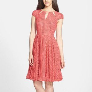 Adrianna Papell - Polka Dot Dress - 12